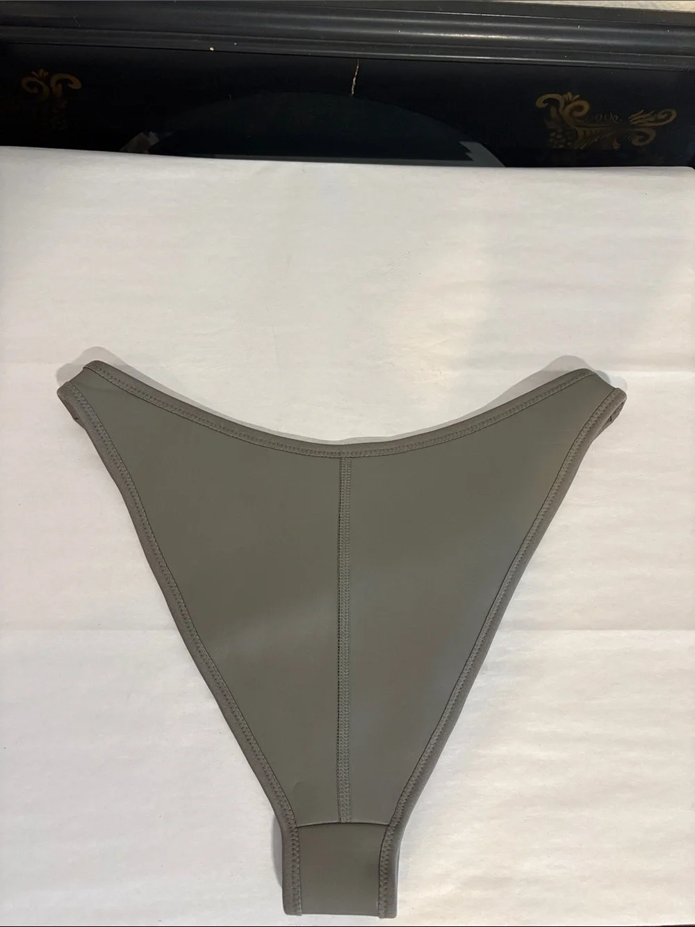 SKIMS rubberized Bikini bottom NWOT